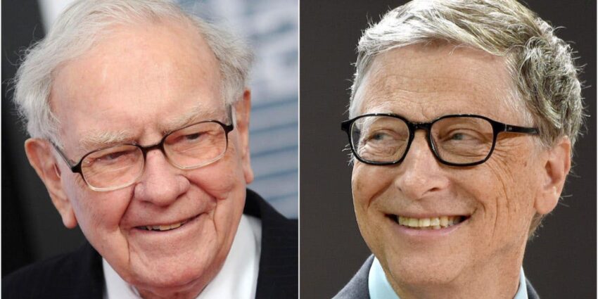 Naik Turunnya Persahabatan Bill Gates dan Warren Buffett